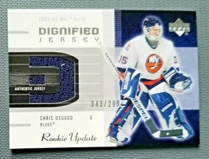 2002-03 Upper Deck Rookie Update Jerseys #DCO Chris Osgood St. Louis Blues /299 - Bild 1 von 1