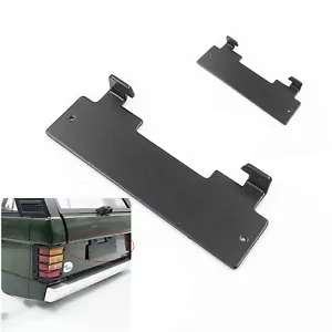 Soporte de matrícula trasero de metal para carcasa de coche Range Rover RC 1/10 - Imagen 1 de 3