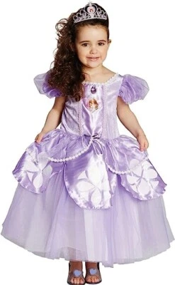 CHILDS DISNEY PRINCESS PREMIUM SOFIA THE FIRST COSTUME 3-6 YEARS - Image 1 of 2
