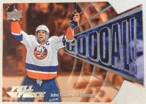 2015-16 JOHN TAVARES UD FULL FORCE GOOOAL DIE-CUT INSERT #G-JT ISLANDERS - Picture 1 of 1