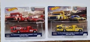 2018 Hot Wheels Team Transport Snake #4 and Mongoose #5 - Picture 1 of 2
