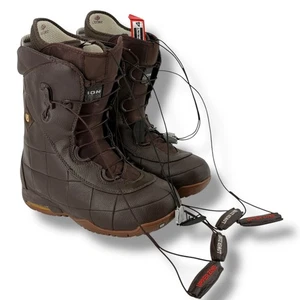 Burton Ion Snowboard Boots Leder Imprint 4 Ride Herren Gr. 10,5 braun  - Bild 1 von 10