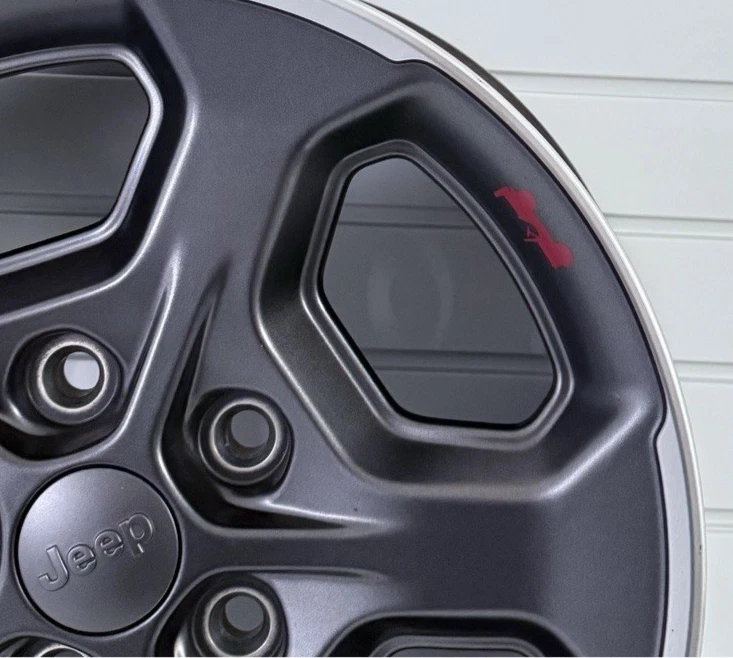 Tapa central tapa rueda gris mate Jeep Wrangler Jeep Gladiator OEM 2.5" 1LB77TRMAC Foto 1 de 1