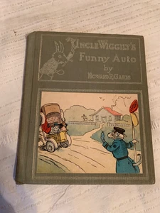 Onkel Wiggilys lustiges Auto von Howard Garis 1924 Lang Campbell Vintage Buch - Bild 1 von 9
