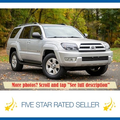 2004 Toyota 4Runner 130K mi 4WD загружен буксировки обслуживается CARFAX мы отправляем! - Изображение 1 из 4
