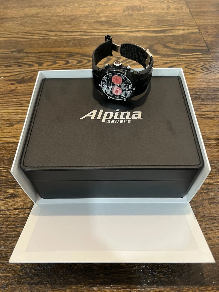 Alpina Avalanche Extreme Double Digit Chronograph Black/red/black - Image 1 of 4