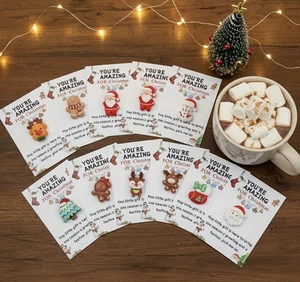 Weihnachtsgeschenk Tasche Umarmung deinen tollen Weihnachtsmann Rentier Strumpf Füller Freund - Bild 1 von 24