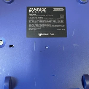 Indigo Game Boy Player Nintendo Gamecube Dol-017 Adapter Only TESTED NO DISC - Picture 1 of 7