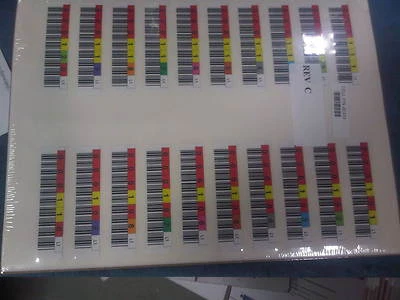 New 100 Pack of Self Adhesive Bar Code Labels for DLT/SDLT/VS1 Tape Cartridge - Image 1 of 2