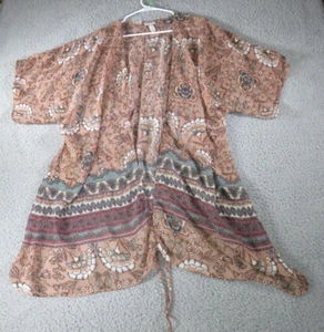 Knox Rose Women's Floral Kimono Multi-Color Size XS - Picture 1 of 9