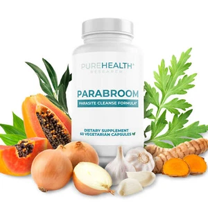 PureHealth Research Parabroom - Cleanse Formula - Wormwood, Black walnut hull - Picture 1 of 8