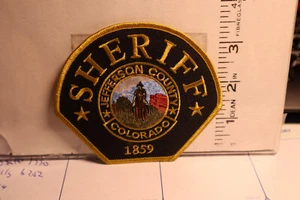 police patch   JEFFERSON COUNTY SHERIFF COLORADO - Picture 1 of 1