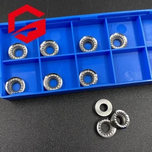 10 Stück RCGT1003MO-AK CNC Hartmetall Fräsen Drehen Wendeplatten für Aluminium SRAPR/SRACR - Bild 1 von 6