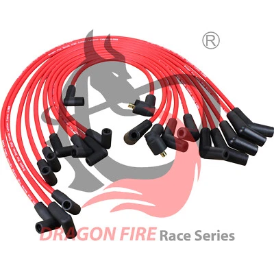 JUEGO DE CABLES DE BUJÍAS HEI **PARA 1979-1991 FORD SBF 221 260 289 302 351W 45 A 90 Foto 1 de 4