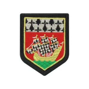 ECUSSON BRODE REGION PAYS DE LA LOIRE COULEUR COLLECTION PATCH SUR SCRATCH NEUF - Bild 1 von 1