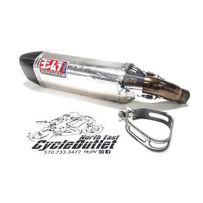 11-25 SUZUKI GSXR600 GSXR750 YOSHIMURA R-77D SS EXHAUST PIPE MUFFLER SLIP ON CAN - Image 1 of 4