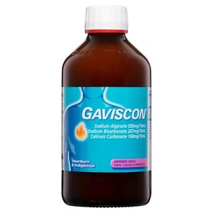 Gaviscon Aniseed Liquid Heartburn & Indigestion Relief 600ml - Picture 1 of 3