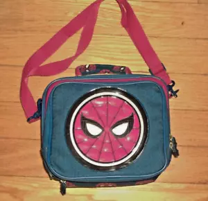 Vintage Disney Marvel Spiderman Spidey Lunch Box Cooler Bag RARE!!***EUC** - Picture 1 of 7