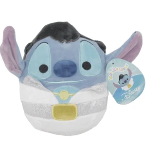 Squishmallows 8" Disney Stitch Elvis Rock Roll Jumpsuit Plush Kellytoy New - Picture 1 of 7