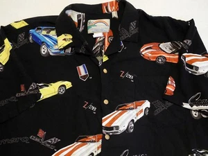 Paradise Found Z/28 Mens Hawaiian Button Short Sleeve Shirt - Adult XL - Foto 1 di 7
