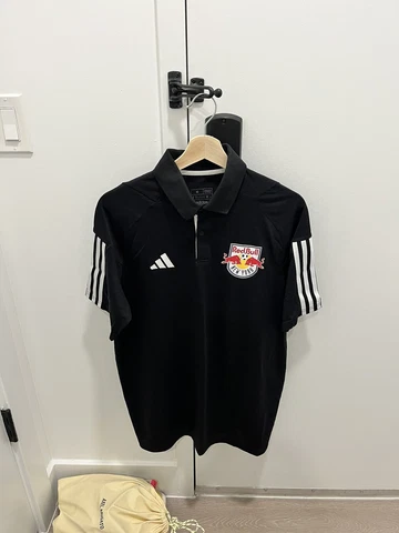 2023 New York Red Bulls Brand New Adidas Polo Top Medium Cover