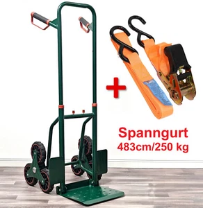 Treppen Sackkarre Treppensteiger Transportkarre klappbar Karre Umzug Stapelkarre - Bild 1 von 12