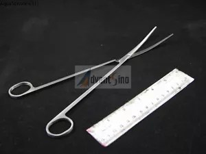 Curved 10.5" Stainless Steel Precision Triming Aquarium Scissor (Ship from USA) - Picture 1 of 3
