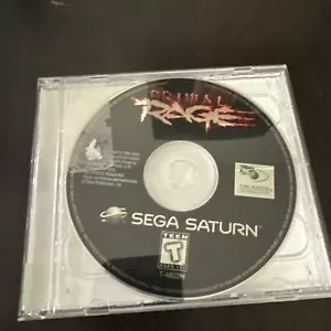 Sega Saturn - Primal Rage- Authentic & Tested- Sega rare Video Game - Picture 1 of 2