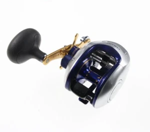 Shimano Bay Game 301F Baitcast Angelrolle Salzwasser - Bild 1 von 10