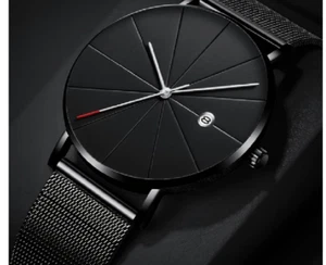 Brandneu Top Qualität Ultramodern Quarz Wasserdicht Datumsuhr Portofrei - Bild 1 von 1