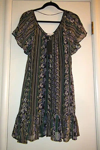 Ella Moss Meadow Silk Dress SIze XS - Picture 1 of 3