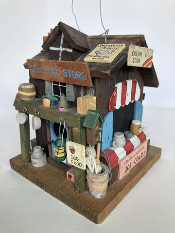 Birdhouse Country Store Old Fashioned Rustic Detailed General Store Cover