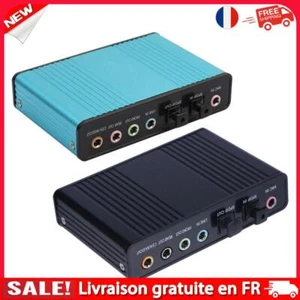 USB 6 Channel 5.1 External Optical Audio Sound Card for Notebook PC - Photo 1/14