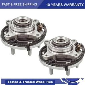 Conjunto de buje de cojinete de rueda delantera para Ford F-150 2015 2016-2017 4x4 6 tacos - Imagen 1 de 5