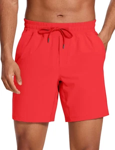 Men'S Linerless Workout Shorts - 7'' Quick Dry for Running Sports Athletic Gym w - Picture 1 of 12