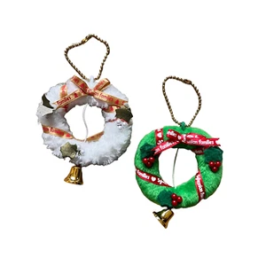 Vintage 2000er Sylvanian Families Calico Critters Weihnachtskranz Ornament Set - Bild 1 von 6