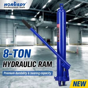 HORUSDY 8 Ton Hydraulic Ram Jack Lift Jacking Shop Crane Engine Hoist Lifting - Picture 1 of 10