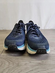 Zapatos para correr Hoka Clifton 7 azul verde para hombre talla 10 - Imagen 1 de 8