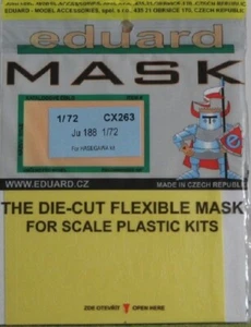 Eduard Mask 1/72 Ju 188 Mask for Hasegawa  CX 263 - Picture 1 of 1