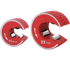 2PCS 15mm & 22mm Copper Pipe Cutter Auto Pipe Slice Tool Zinc Alloy Tube Cu Q6Q1 - Picture 1 of 7