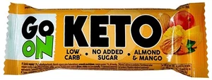 4 x Sante Go On KETO ALMOND MANGO Bar 4 x 50g - Picture 1 of 2
