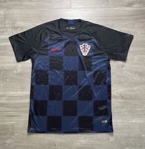 Nike Dri Fit Croatia Away 2018 Mens Large HNS Soccer Jersey Authentic Hrvatska