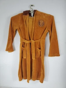 Star Wars Hooded Bath Robe Jedi Order Logo Bathrobe Cloak Costume Sz Teens 14-15 - Picture 1 of 5