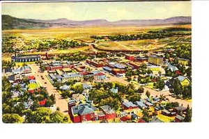 Raton, New Mexico Bird's Eye View 1930s - Picture 1 of 1