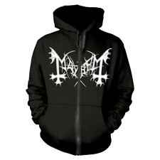 MAYHEM - DE MYSTERIIS DOM SATHANAS BLACK Hooded Sweatshirt with Zip X-Large