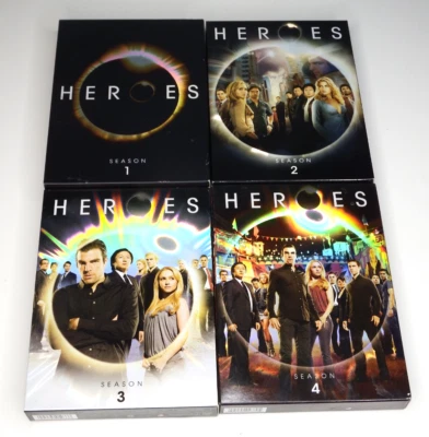 Heroes - The Complete Series (DVD, Seasons 1-4) Hayden Panettiere, Ali Larter - Image 1 of 4