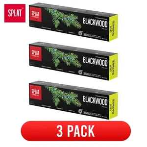 3x 75 ml/2.53 oz  Splat Special Blackwood Bio Active Toothpaste  3 Pack - Picture 1 of 2