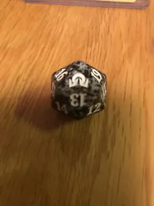 MTG Magic the Gathering Shadows Over Innistrad Black Spindown Dice X 1 - Picture 1 of 4