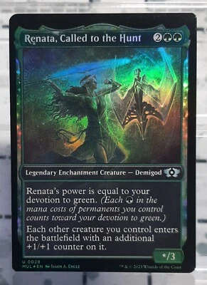 Magic - Renata, Called to the Hunt - Uc/Foil/Kreatur - Multiverse Legends -EN/NM - Bild 1 von 2