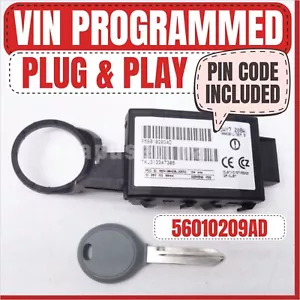 ๐ฎ 2001-2006 Jeep Wrangler 2002-2004 Liberty Immobilizer 56010209AD Plug & Play - Picture 1 of 6